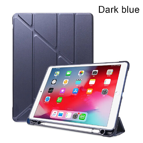 Apple iPad 10.2 (2019) - Étui origami bleu