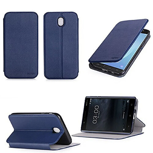 XEPTIO Étui Luxe Nokia 6 - Bleu