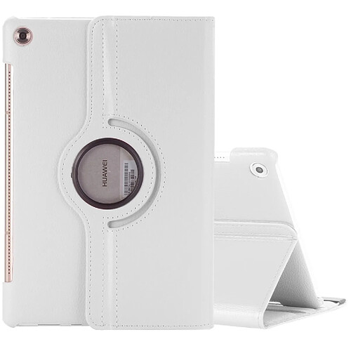 Wewoo Étui pour Huawei MediaPad T5 10.1 - Blanc