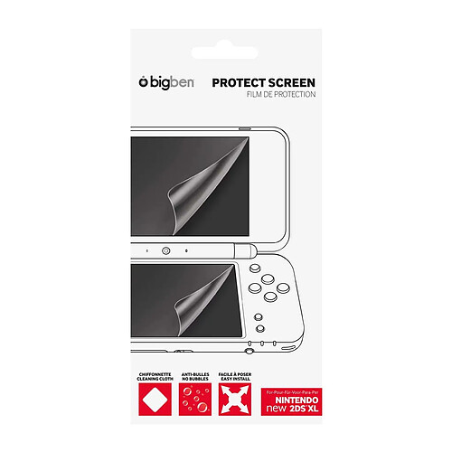 Bigben Big Ben Interactive Films de protection pour Nintendo New 2DSXL