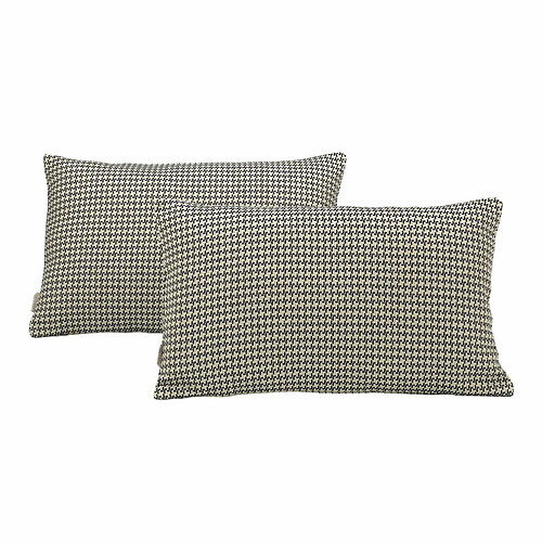 Alexandra House Living Housse de coussin - Bleu