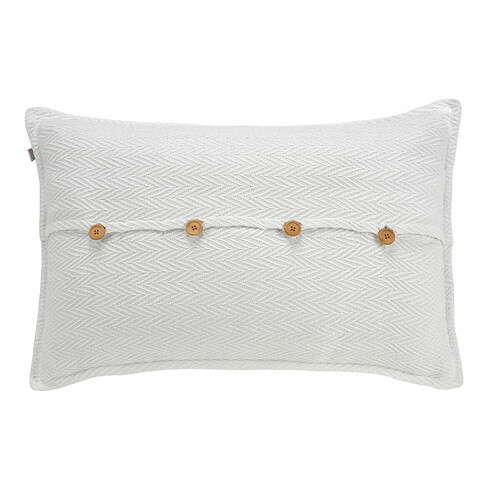 Alexandra House Living Housse de Coussin Blanc