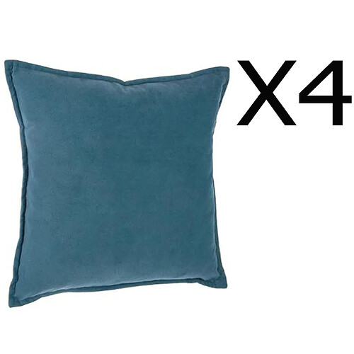 Pegane Lot de 4 coussins
