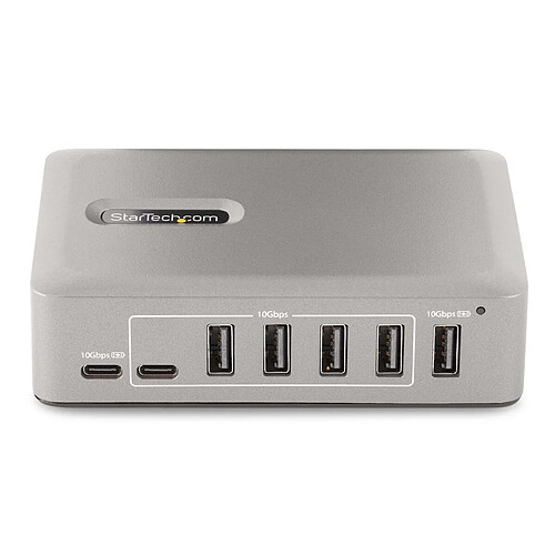 StarTech.com Hub USB Startech 10G8A2CS - Gris