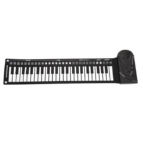 Piano jouet 49 touches - Noir
