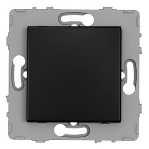 Zenitech Kouro Bouton poussoir encastrable - Noir