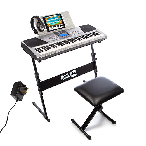 V RockJam Piano Electronique 61 touches