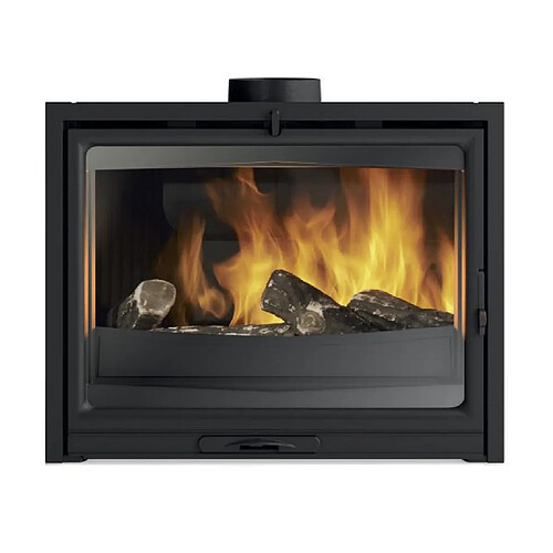 Insert à bois 10kw noir/anthracite - 660208 - Modane 75-f - GODIN