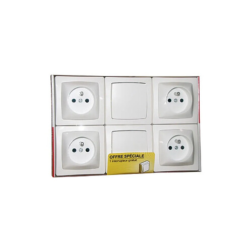 Legrand ASL prises et interrupteurs - Blanc