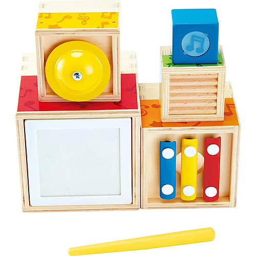 Hape Boîtes musicales gigognes en bois