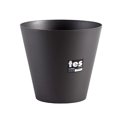 Plastiken Pot de fleurs conique - Anthracite