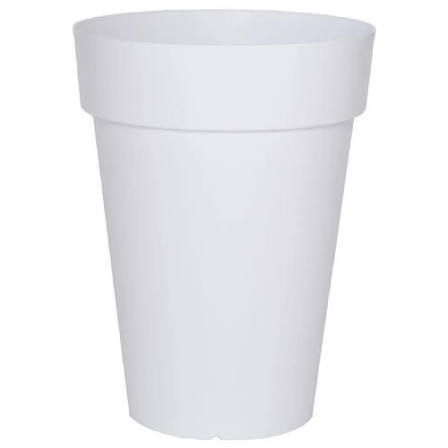 Riviera Pot de fleurs rond - Blanc