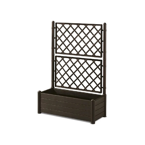 Stefanplast Jardinière rectangulaire - Marron