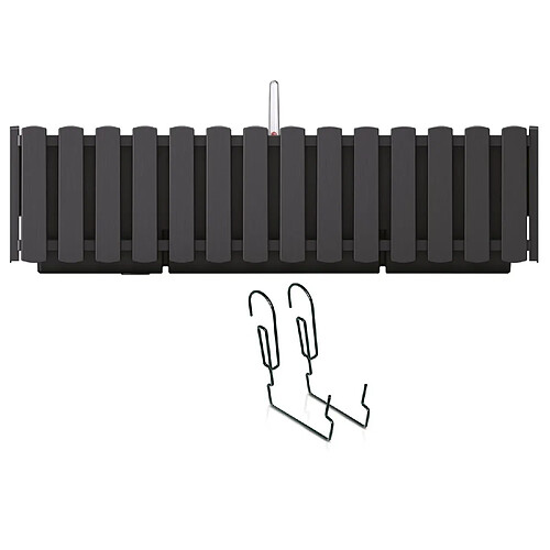 Balconnière plastique - Anthracite