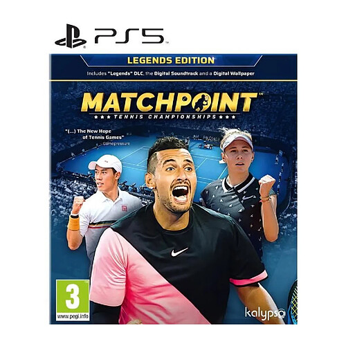 KOCH Media Matchpoint Tennis Championships Legends PS5