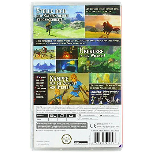 Nintendo Switch Legend of Zelda Breath of the Wild