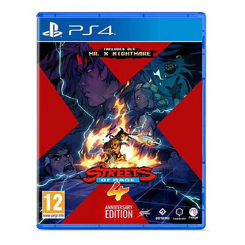 JUST FOR GAMES Streets of Rage 4 Anniversary Edition - PS4