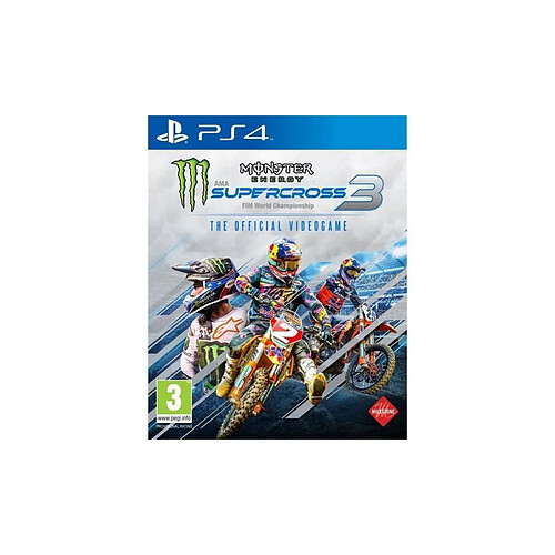 Bandai Monster Energy Supercross 3