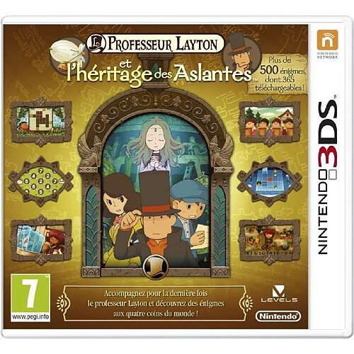 Nintendo Professeur Layton et L'Héritage des Aslantes