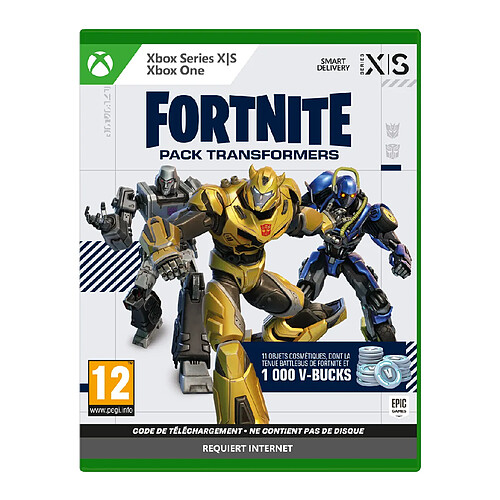 Epic Games Fortnite Pack Transformers (code De Téléchargement)