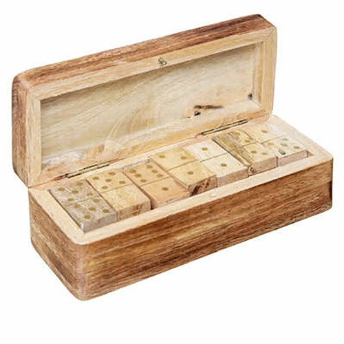 Jeu Domino en Bois Déco
