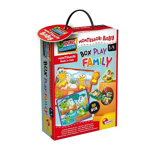 Lisciani Giochi Lisciani Box Play Family Montessori