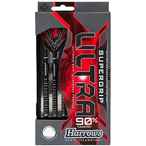 Harrows fléchettes Supergrip Ultra 90% tungstène - 25 g