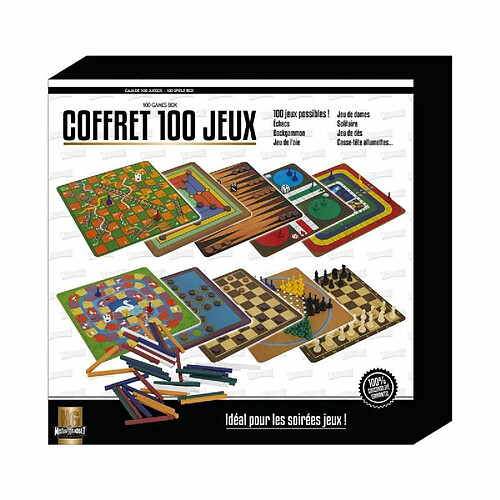 Paris Prix Coffret 100 Jeux Classique Multicolore