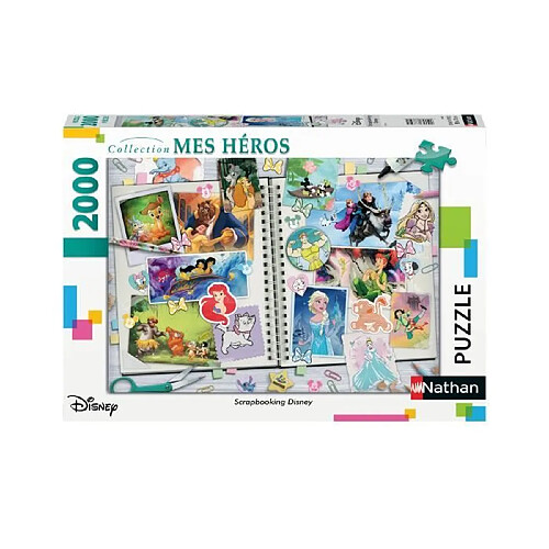Nathan Puzzle adulte Disney 2000 pièces