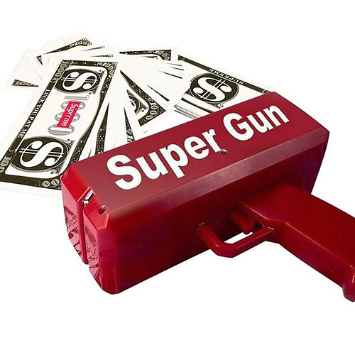 Totalcadeau Pistolet lanceur de billets