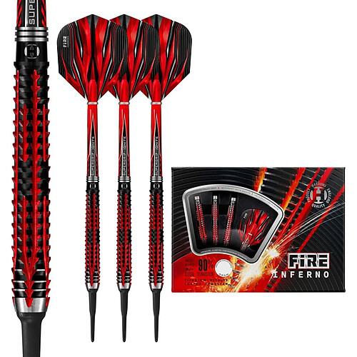 Harrows Fléchettes Fire Inferno 90 Soft