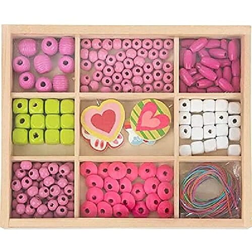 Small Foot Kit de bricolage perles bois