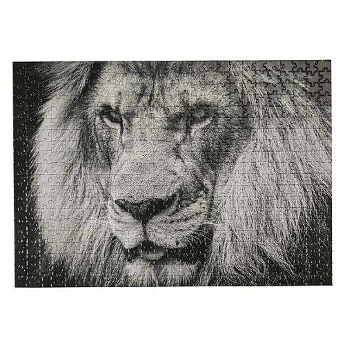 Paris prix Puzzle lion noir et blanc - 500 pièces
