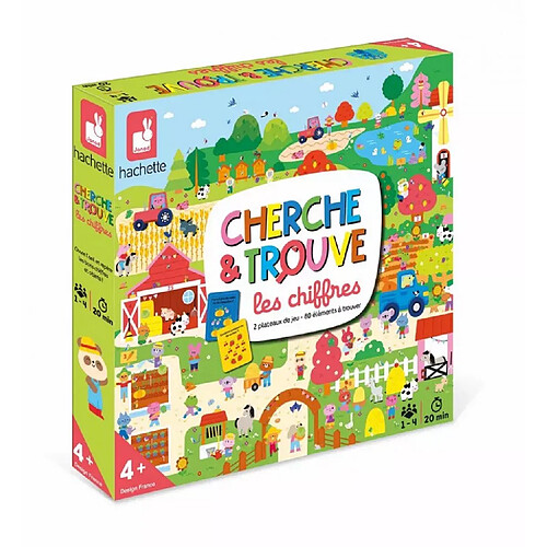 Juratoys-Janod JURATOYS Cherche et trouve Chiffres