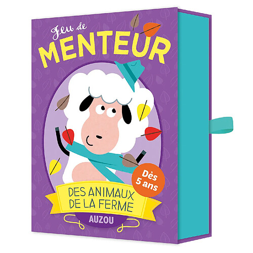 Editions Auzou Jeu de Menteur des Animaux de la Ferme