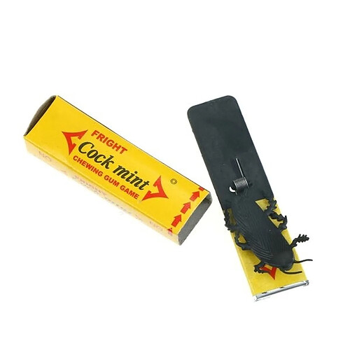 Totalcadeau Chewing-Gum Piégé Cafard