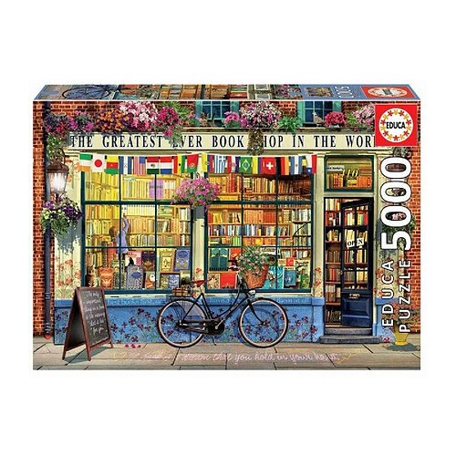 Educa Borras Educa puzzle adulte La Meilleure Librairie du Monde - 5000 pièces