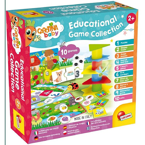 Lisciani Giochi Collection 10 jeux éducatifs - LISCIANI