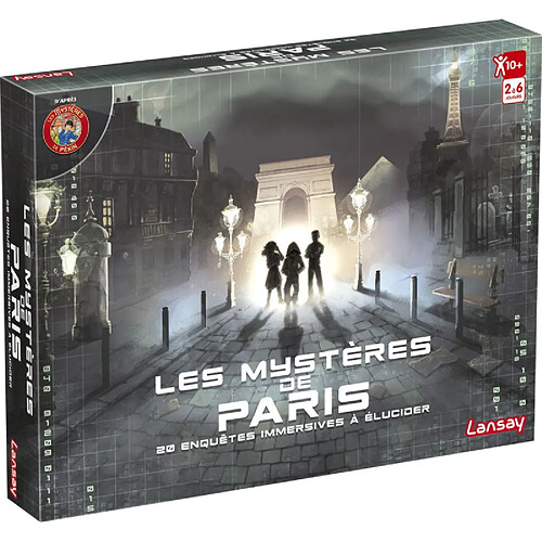 Jeu classique Les mystères de Paris Lansay