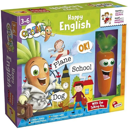 Lisciani giochi stylo parlant anglais