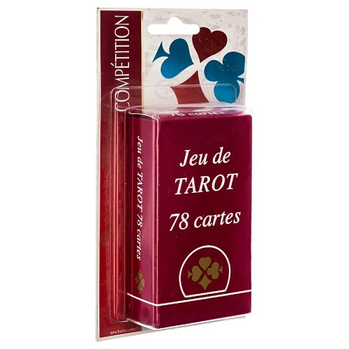 Jeu de Tarot 78 Cartes Rouge
