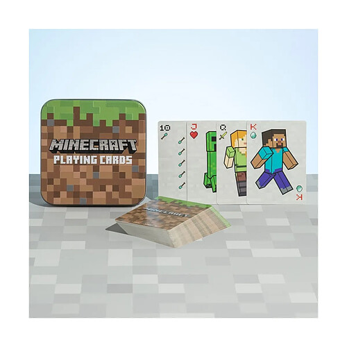 Paladone Jeu de cartes à jouer Minecraft