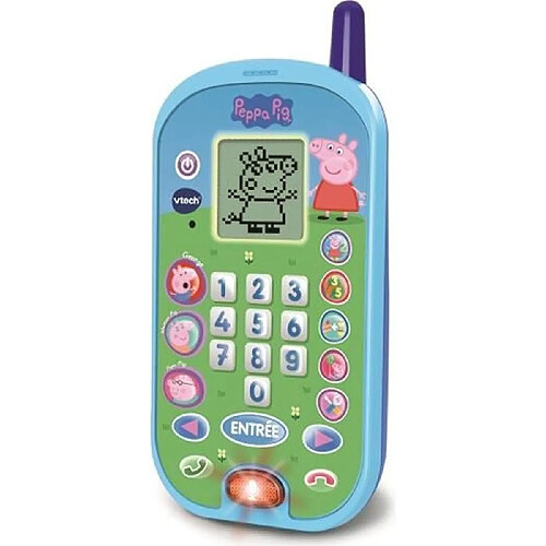 Vtech Téléphone enfant Peppa Pig - Multicolore