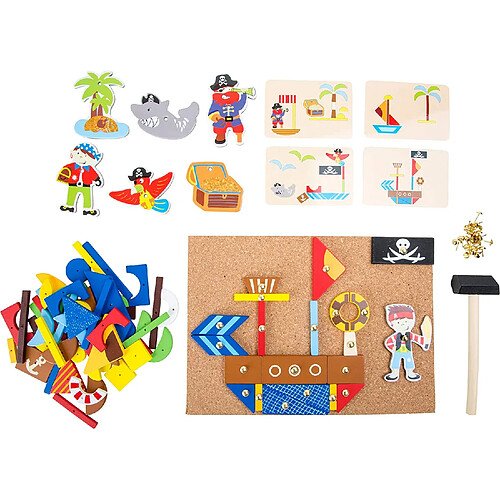 Small Foot Jeu de Clous Pirates