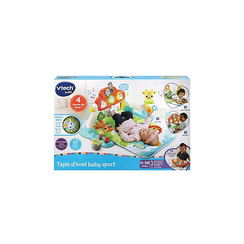 VTech Tapis d'éveil Baby Sport 4 en 1