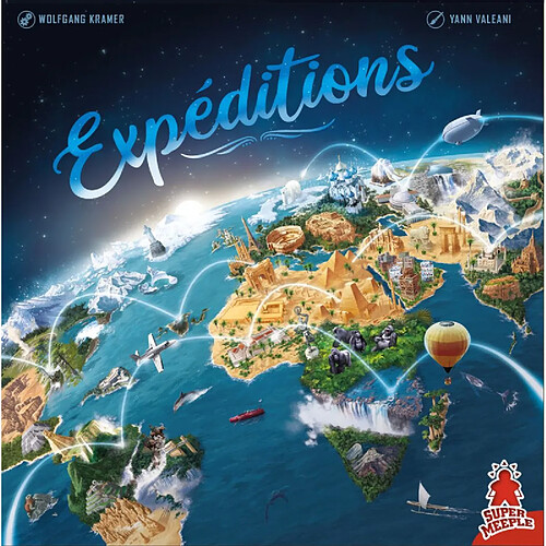 SUPER MEEPLE Expéditions Autour du Monde