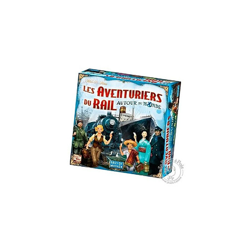 ASMODEE Les Aventuriers du Rails Autour du Monde