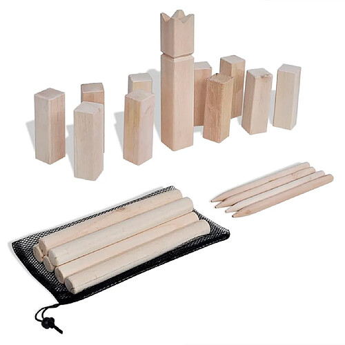 vidaXL Kit Kubb