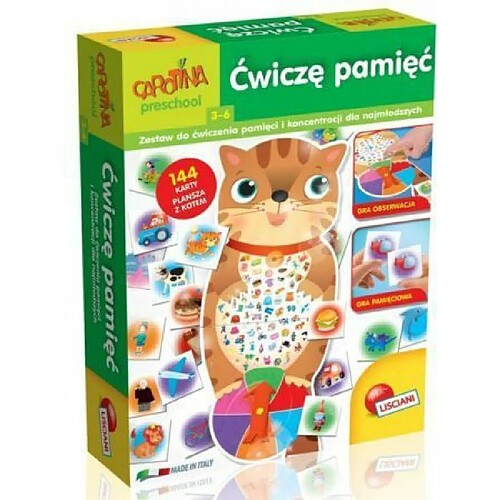 Lisciani giochi Carotina jeu de mémoire