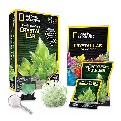 National geographic Kit cristal phosphorescent